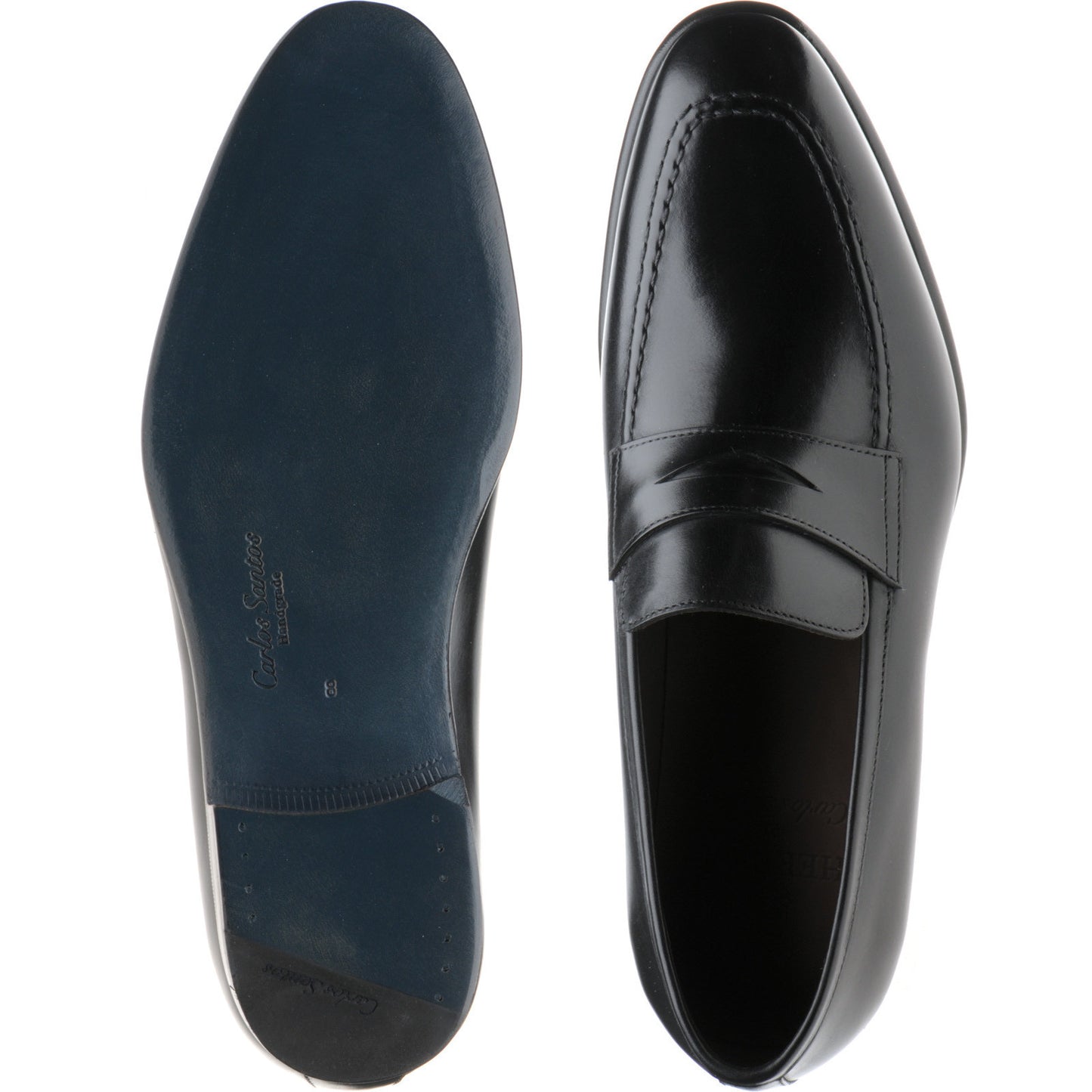 Product image for Herring Cadogan in black calf