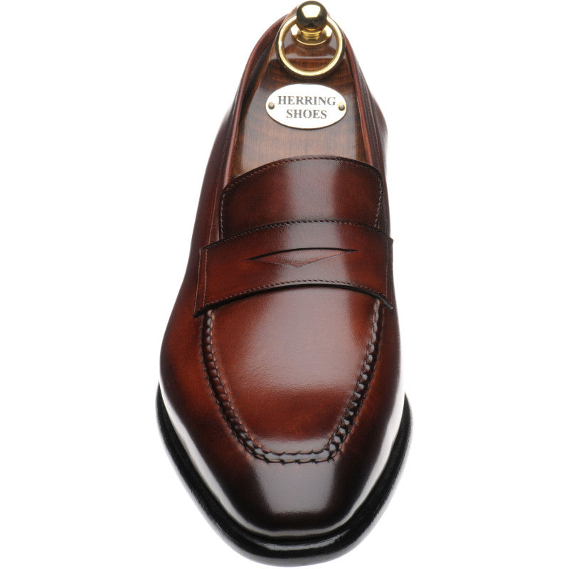Product image for Herring Cadogan in rosewood calf