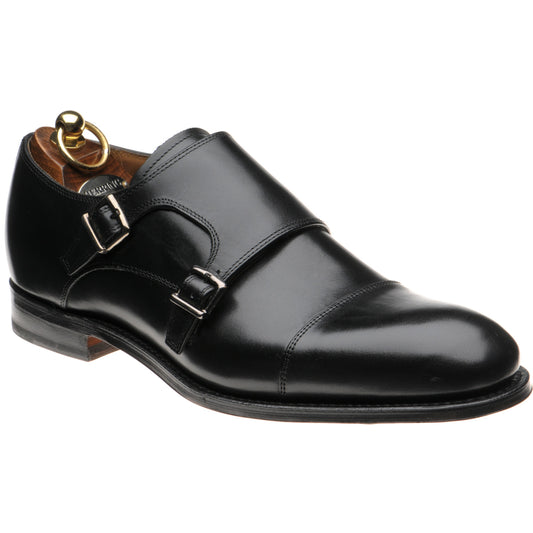 Product image for Herring Carlisle in black calf