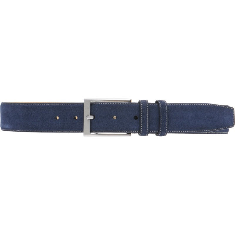 Product image for Herring Caserta Belt in blue suede