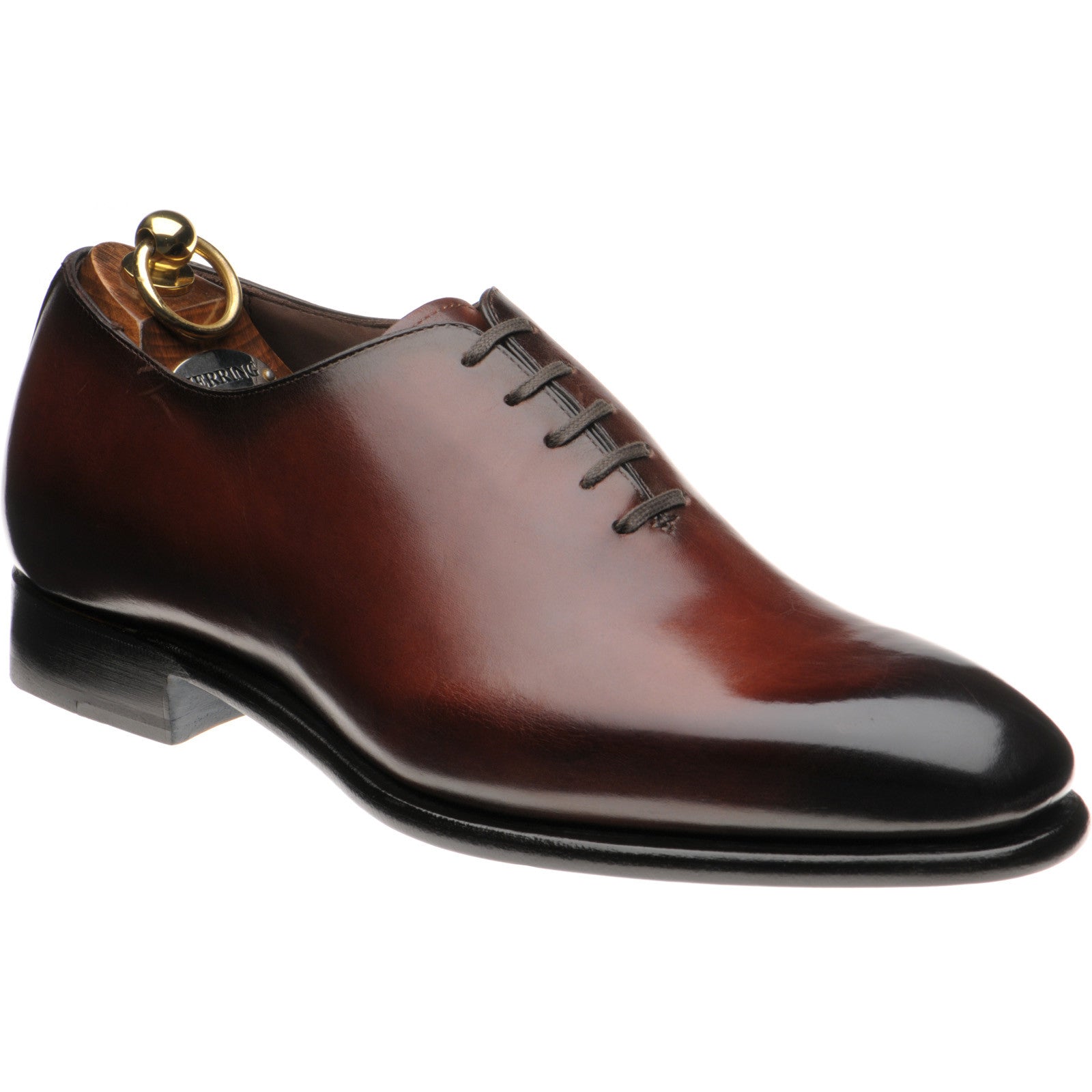 Herring Chaucer II mens Oxfords in rosewood calf – Herring Shoes