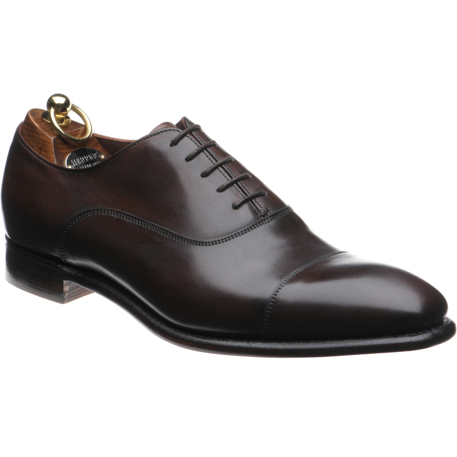 Product image for Herring Churchill II mens Oxfords in burnished mocca