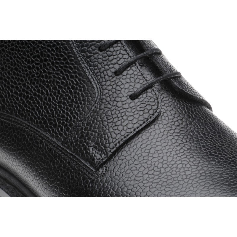 Product image for Herring Churchstow Norwegian mens rubber-soled boots in black grain