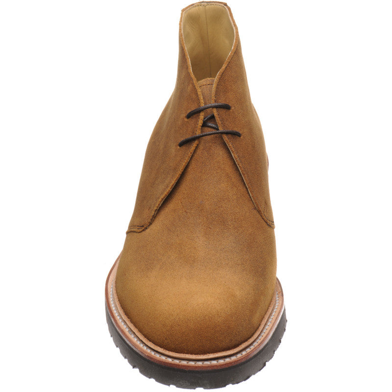 Product image for Herring Cirencester mens rubber-soled boots in waxy snuff suede