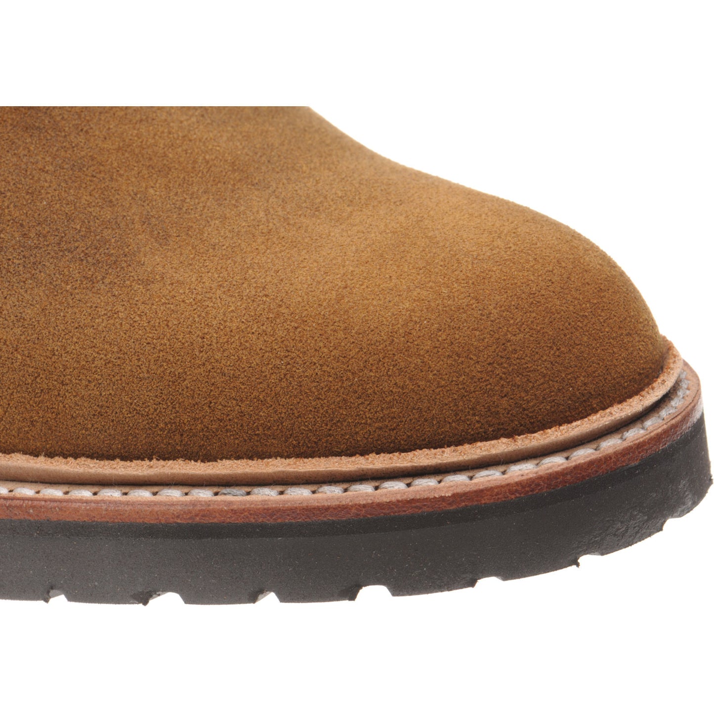 Product image for Herring Cirencester mens rubber-soled boots in waxy snuff suede
