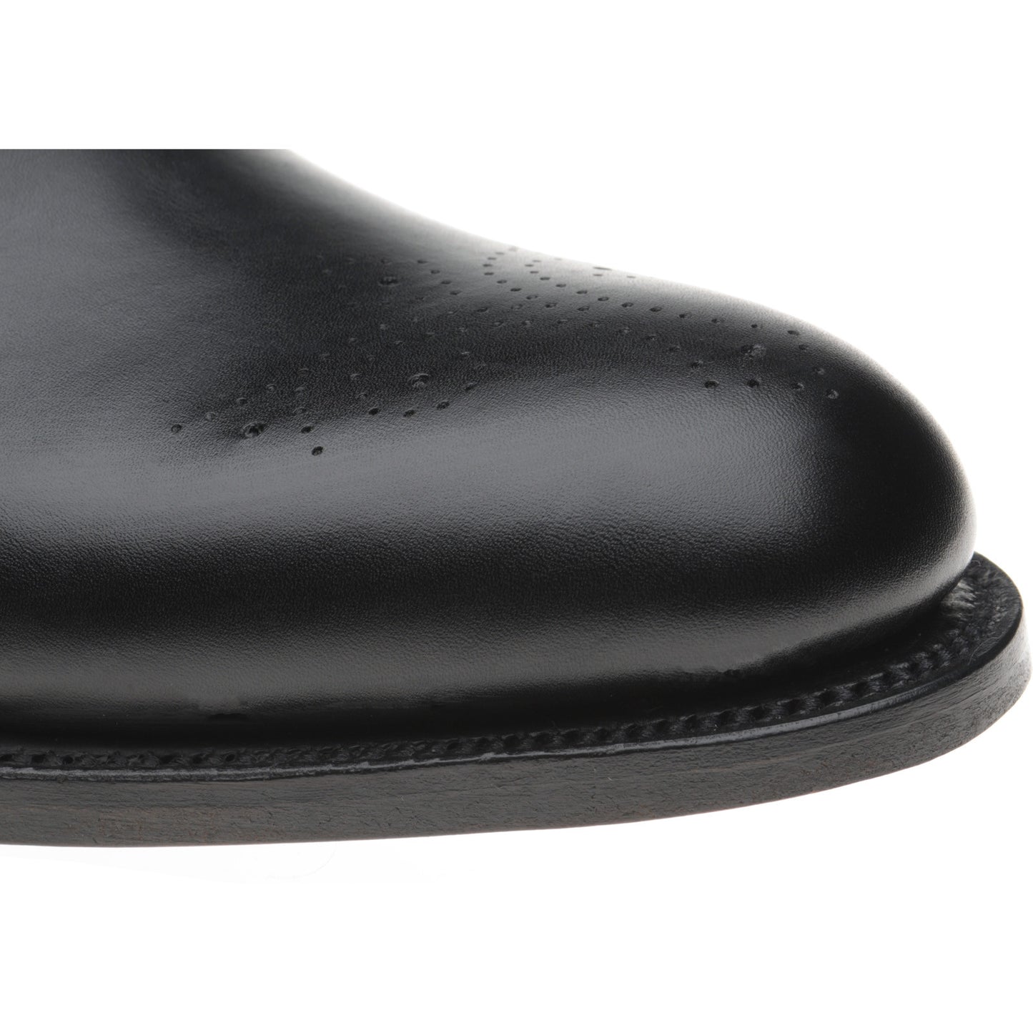 Product image for Herring Clarence mens two-tone boots in black calf and grey suede