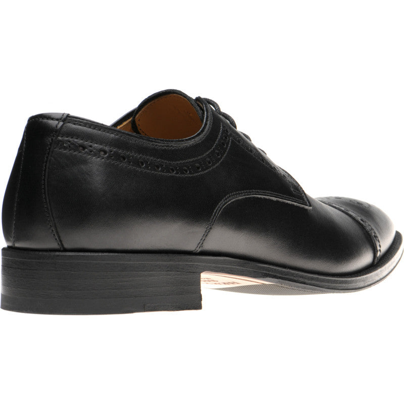 Product image for Herring Clifton in black calf