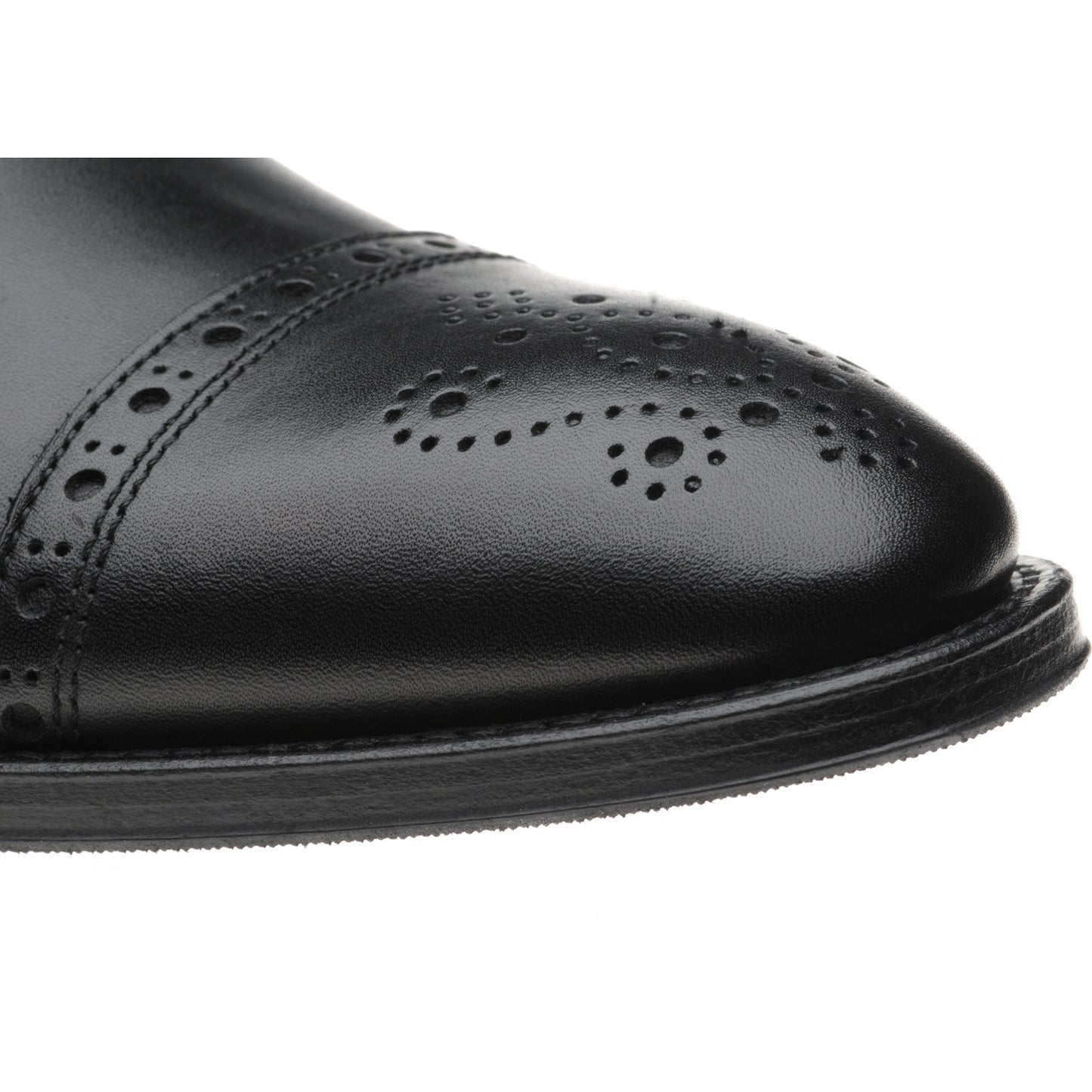 Product image for Herring Clifton in black calf