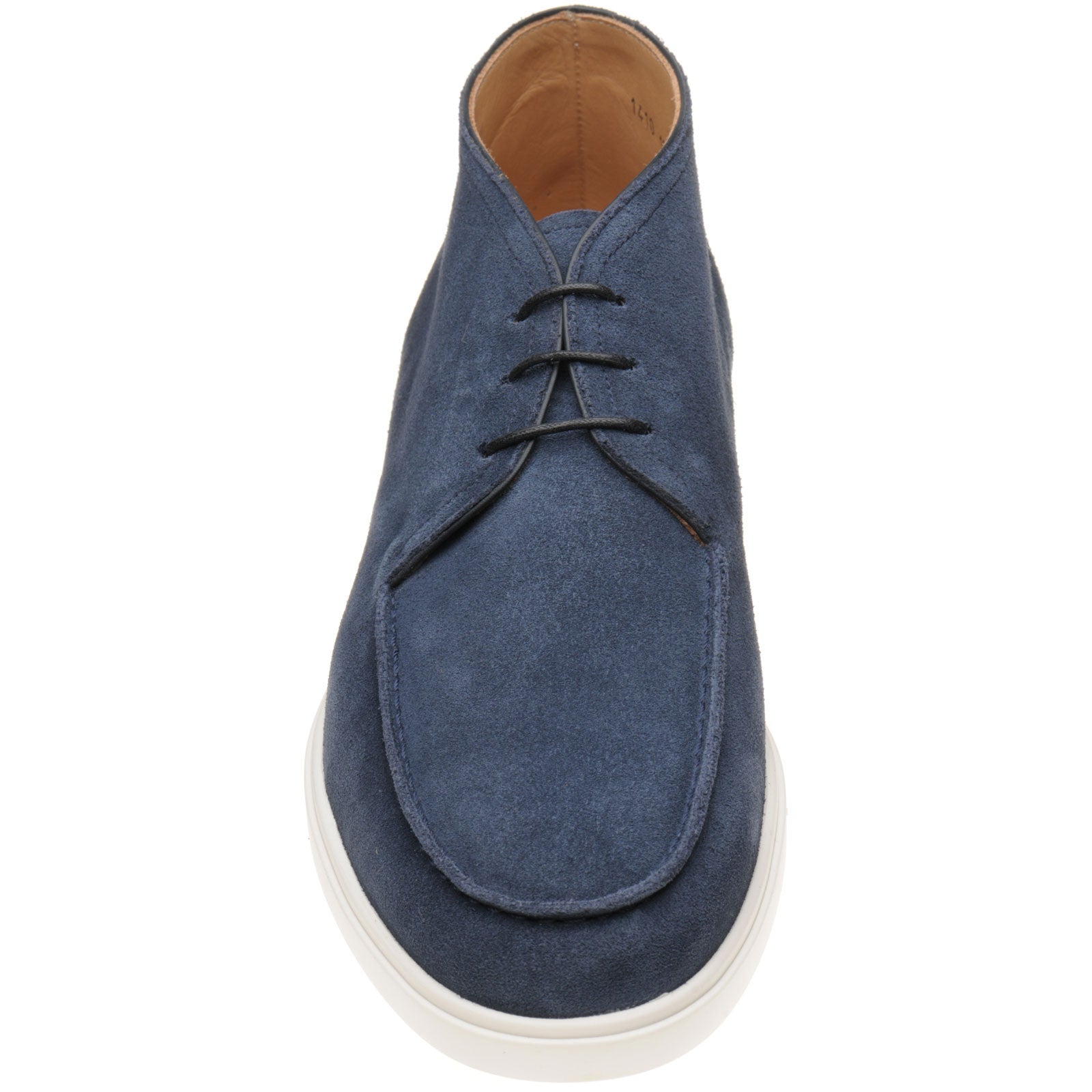 Product image for Herring Colorado mens rubber-soled boots in blue suede