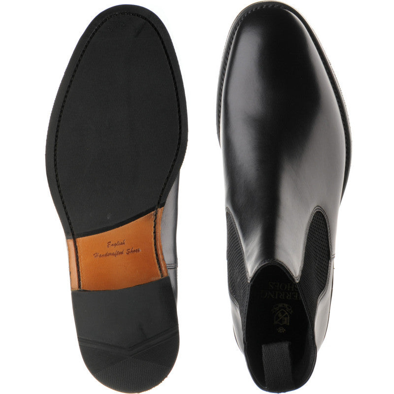 Product image for Herring Coltham in black calf