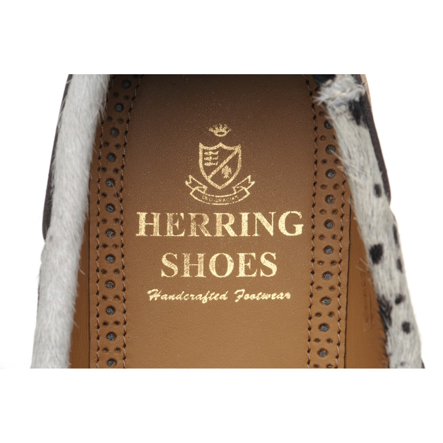 Product image for Herring Cordelia in white and brown pony
