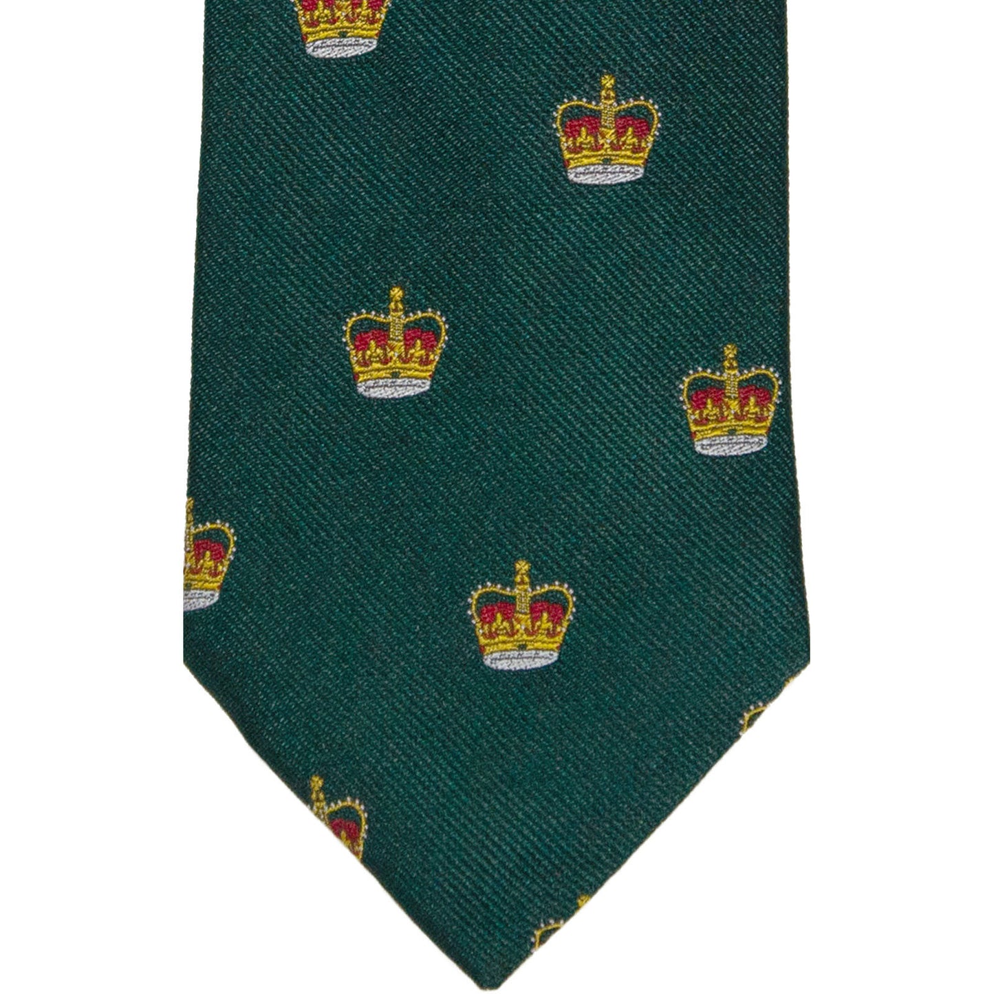 Product image for Herring Crown Tie in green