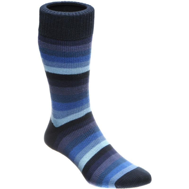 Product image for Herring Cuthbert Sock in navy multi