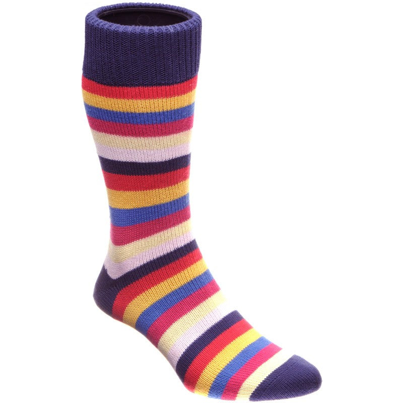 Product image for Herring Cuthbert Sock in red multi