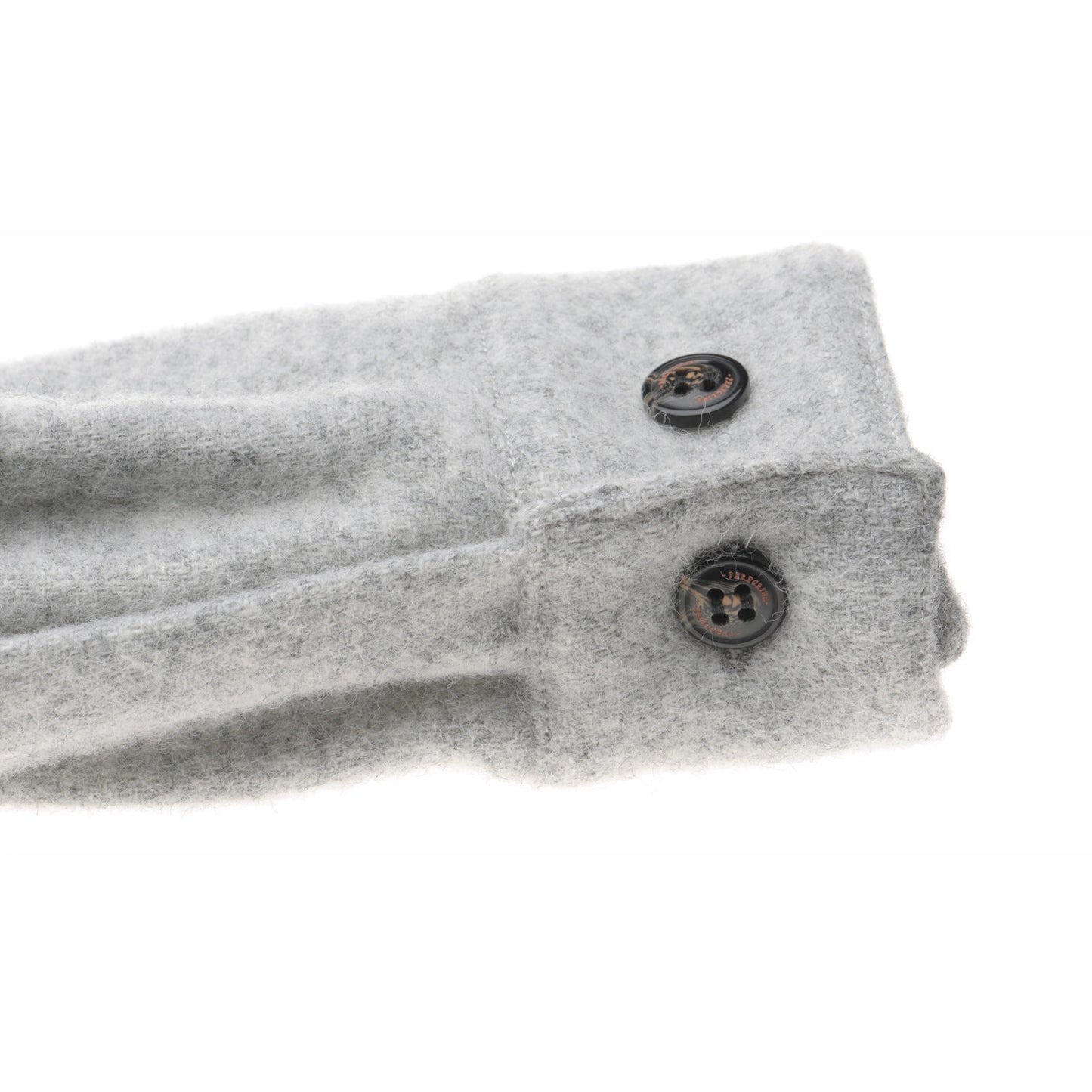 Product image for Herring Dexter Wool Over Shirt by Peregrine in light grey