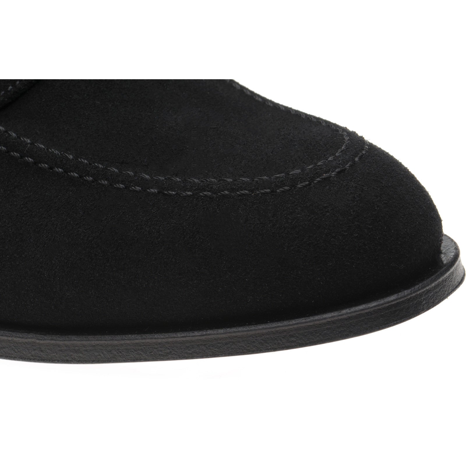 Product image for Herring Dillon II mens loafers in black suede