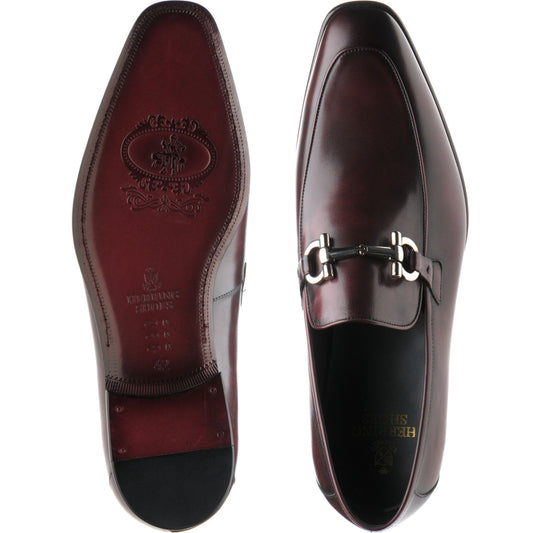 Product image for Herring Dillon in burgundy calf