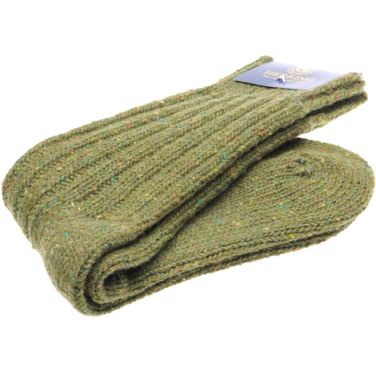 Product image for Herring Donegal Wool Sock in moss