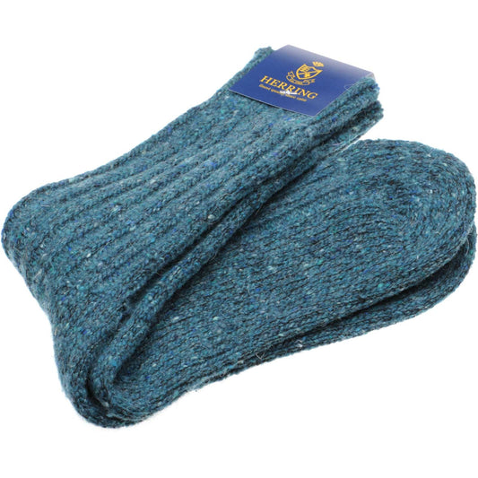 Product image for Herring Donegal Wool Sock in teal