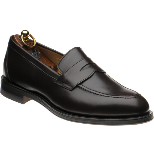 Product image for Herring Dunham II Rubber in dark brown calf