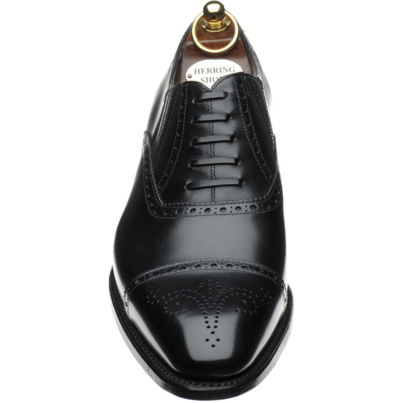 Product image for Herring Dunkeld in black calf