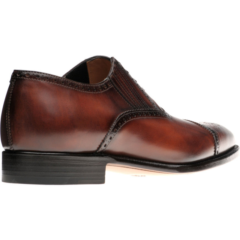 Product image for Herring Dunkeld in rosewood calf