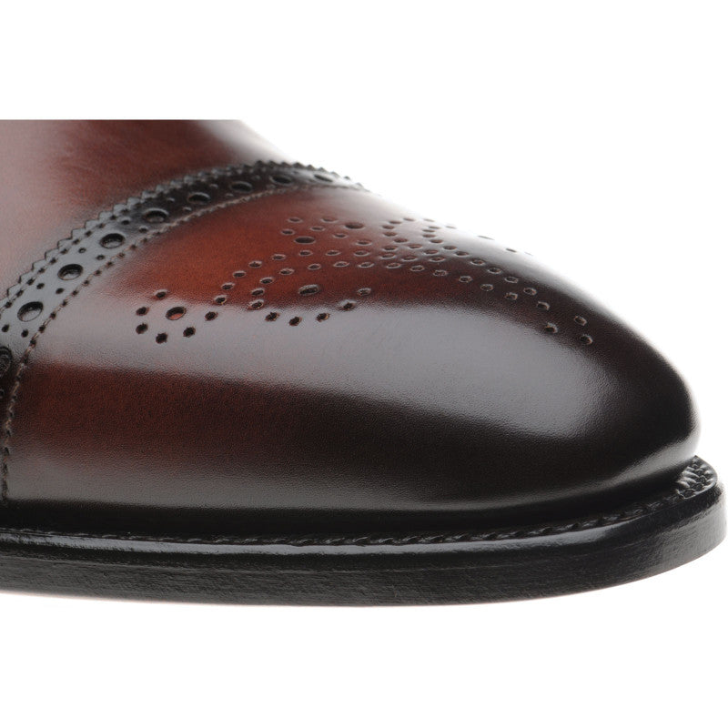 Product image for Herring Dunkeld in rosewood calf