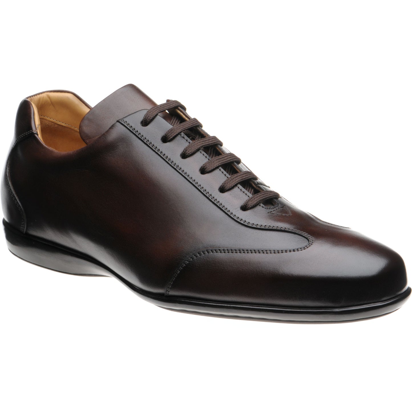 Product image for Herring Duxford mens rubber-soled in brown calf (second)