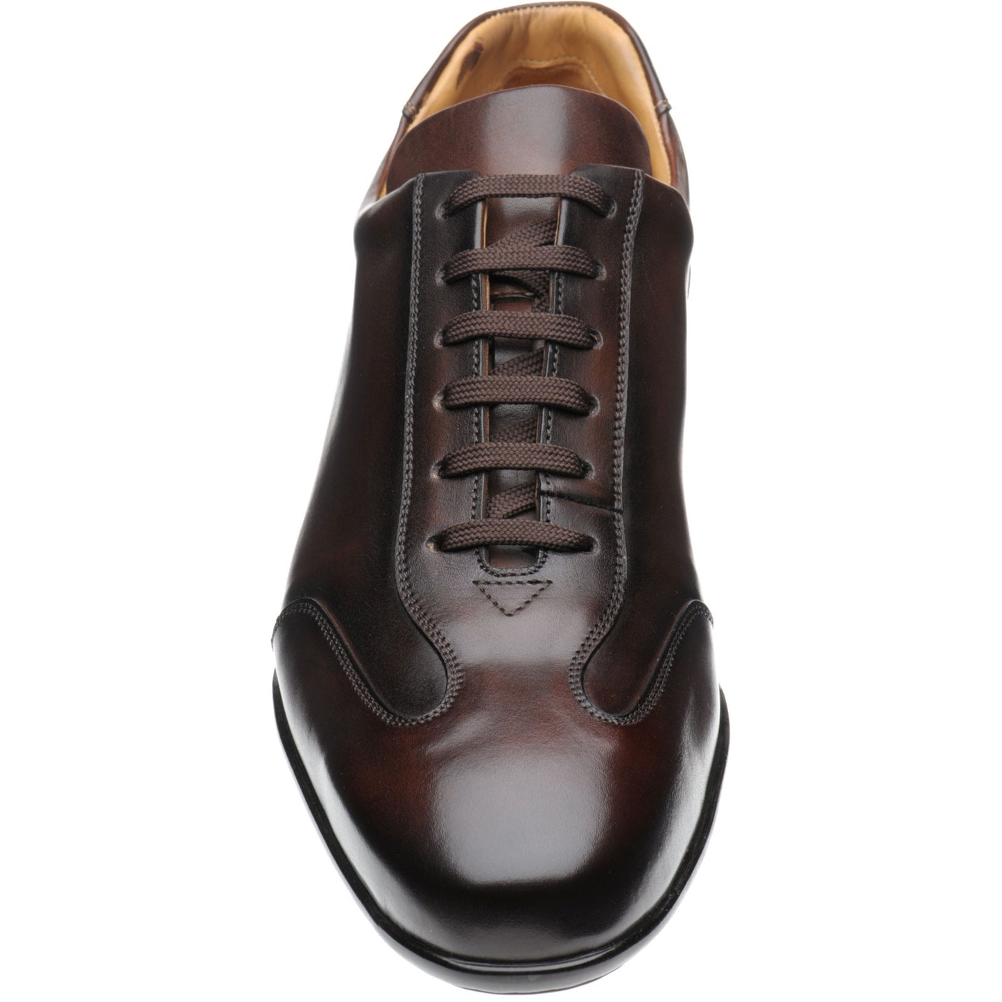 Product image for Herring Duxford mens rubber-soled in brown calf (second)