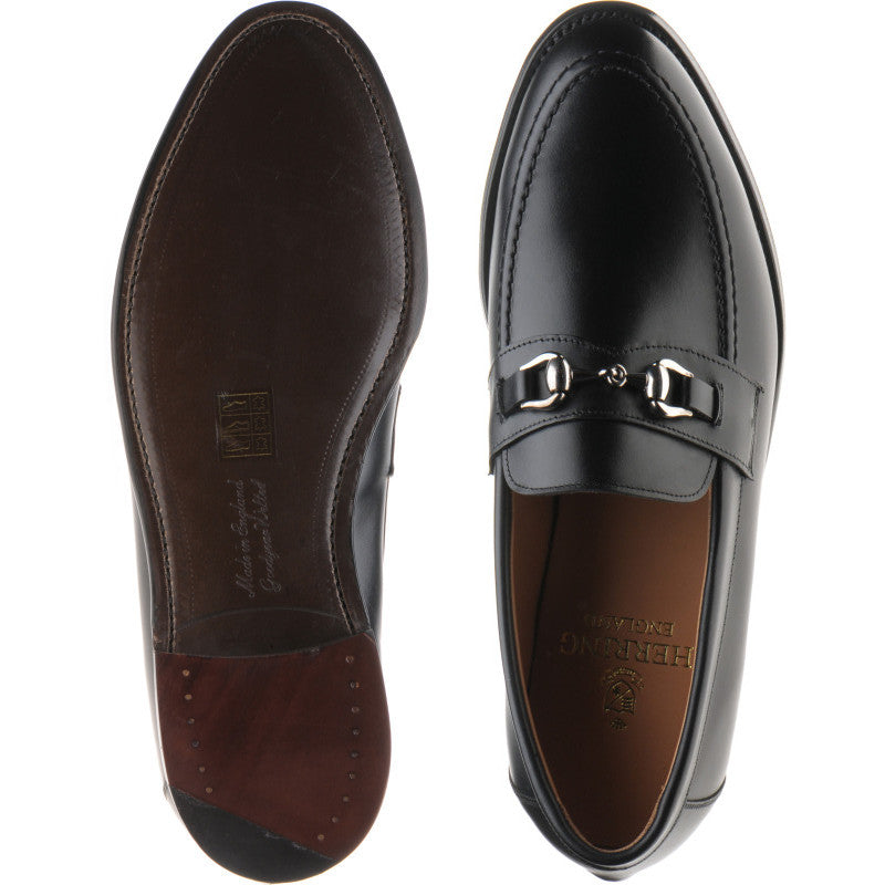 Product image for Herring Esher in black calf