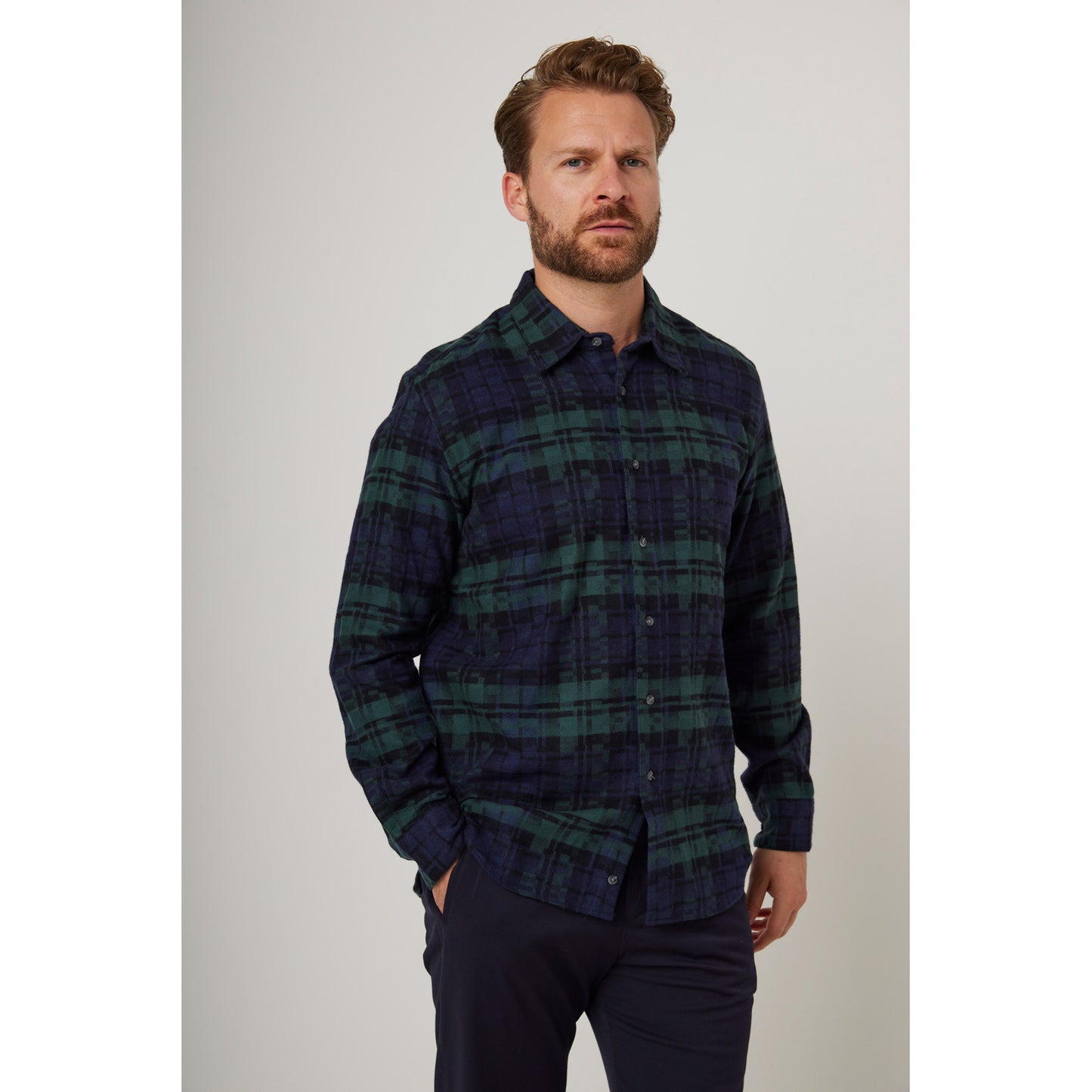 Product image for Herring Farley Shirt by Peregrine in worksop check