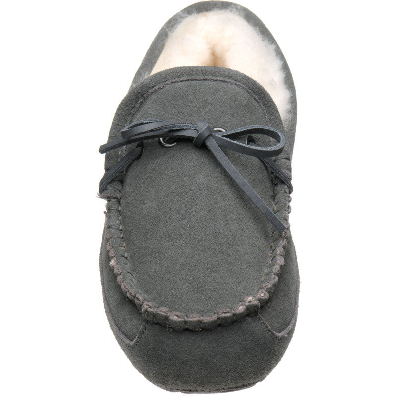 Product image for Herring Fergus rubber-soled slippers in grey