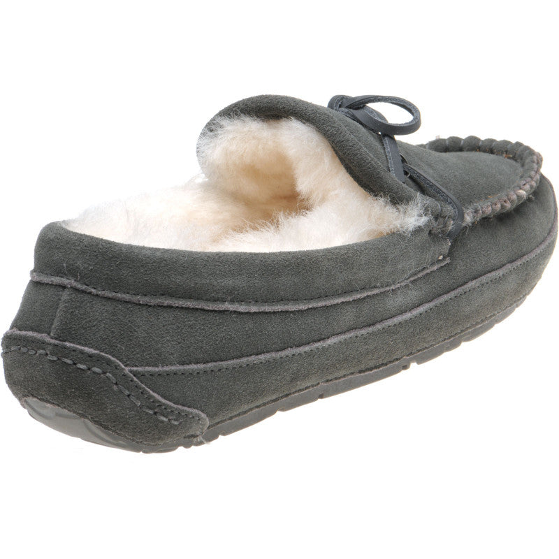 Product image for Herring Fergus rubber-soled slippers in grey