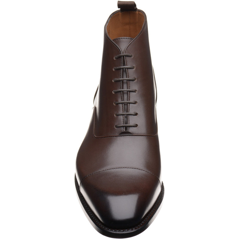 Product image for Herring Flynn mens boots in dark brown calf