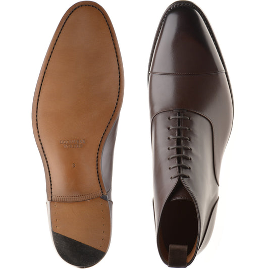 Product image for Herring Flynn mens boots in dark brown calf