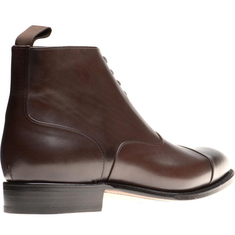 Product image for Herring Flynn mens boots in dark brown calf
