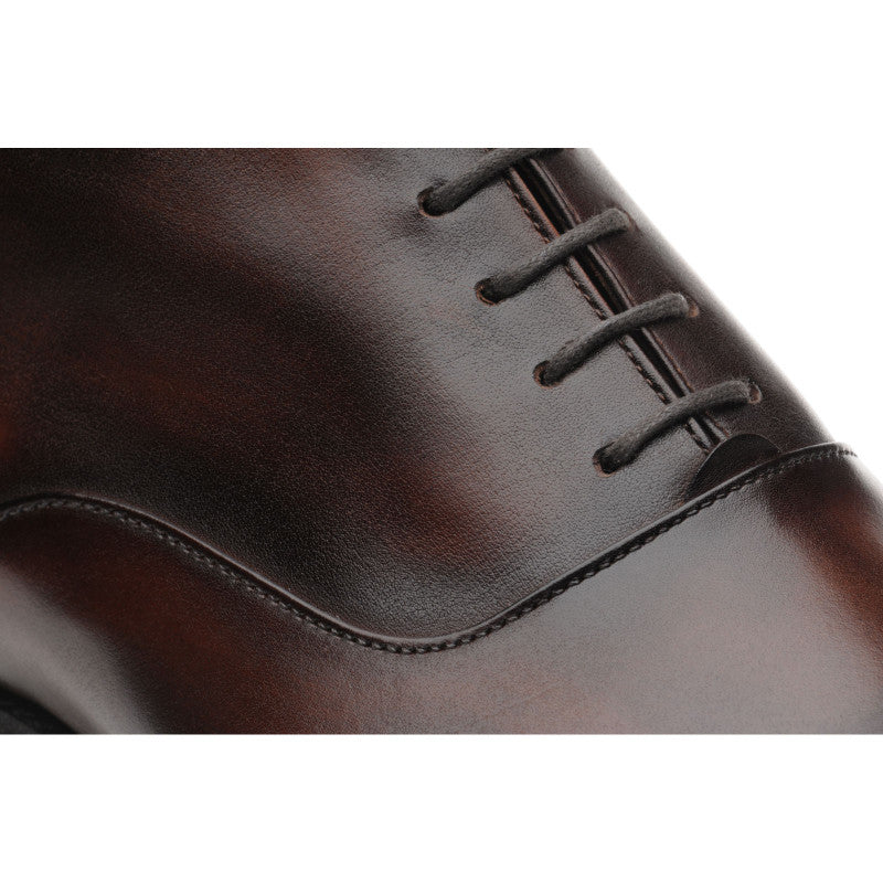 Product image for Herring Flynn mens boots in dark brown calf old