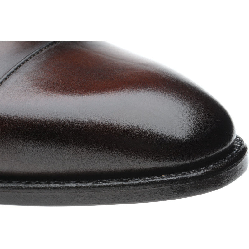Product image for Herring Flynn mens boots in dark brown calf old
