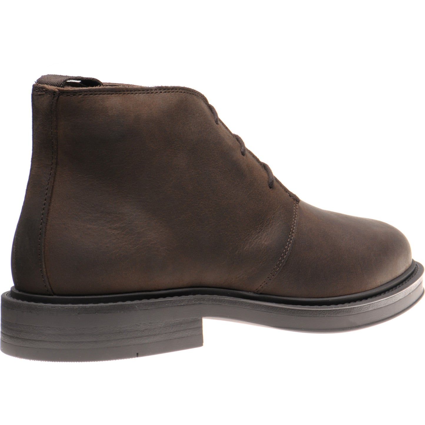Product image for Herring Forge mens rubber-soled Chukka boots in brown waxy