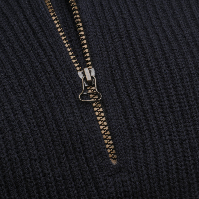 Product image for Herring Foxton Zip Jumper by Peregrine in navy