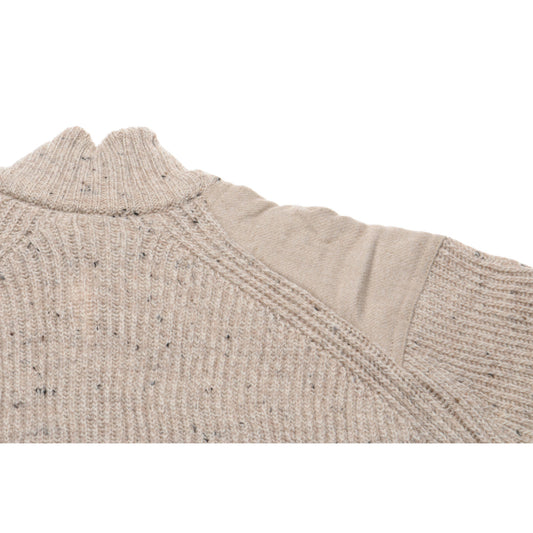 Product image for Herring Foxton Zip Jumper by Peregrine in oatmeal