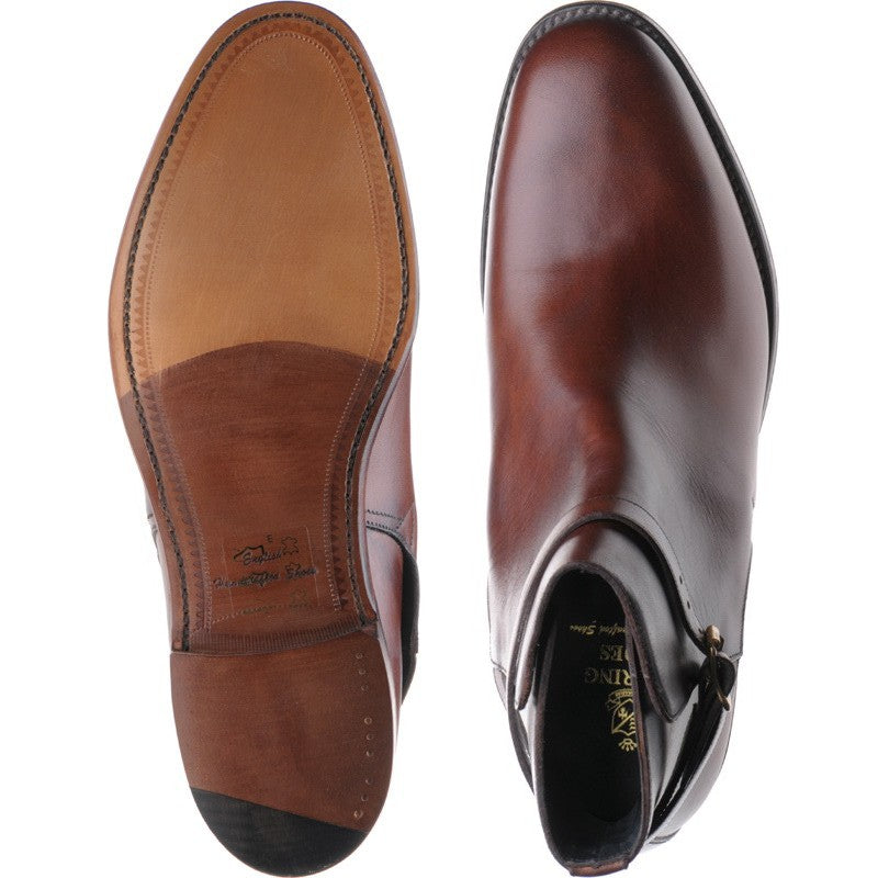 Product image for Herring George mens boots in brown waxy (second)