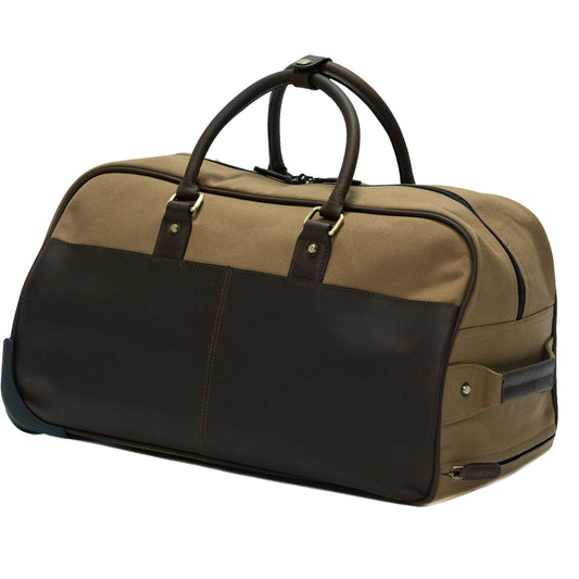 Product image for Herring Gladstone Wheeled Case in brown and khaki