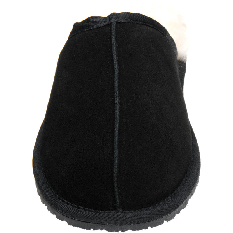 Product image for Herring Glen rubber-soled slippers in black