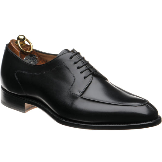 Product image for Herring Godwine mens Derby shoes in black calf