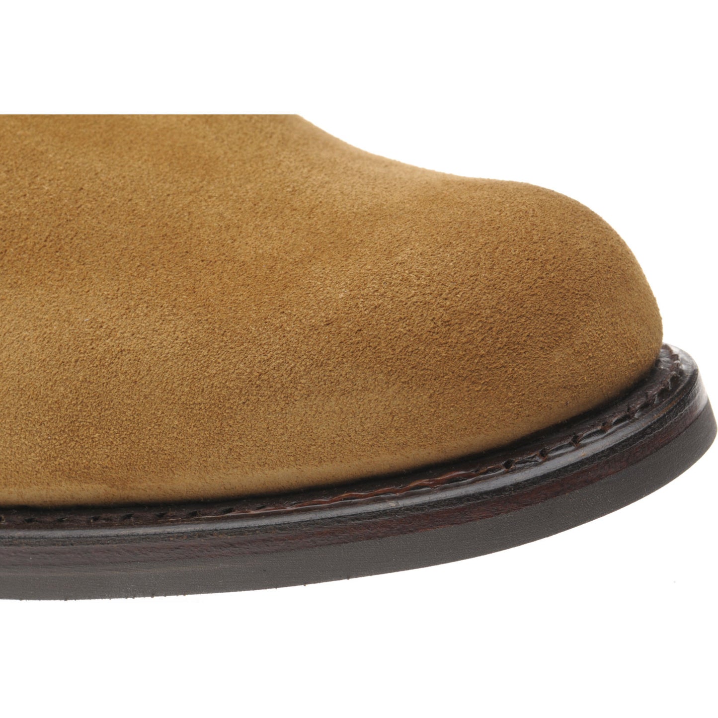 Product image for Herring Herald mens rubber-soled Chukka boots in maracca suede