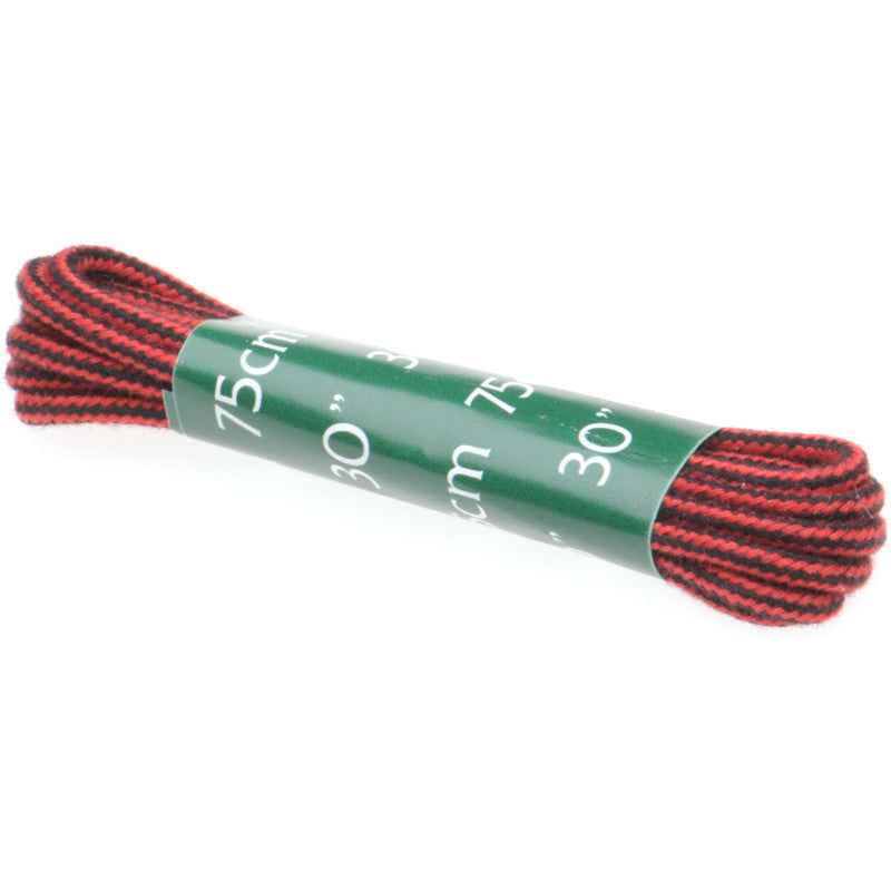 Product image for Herring Hiking Shoe Laces in black and red 75cm