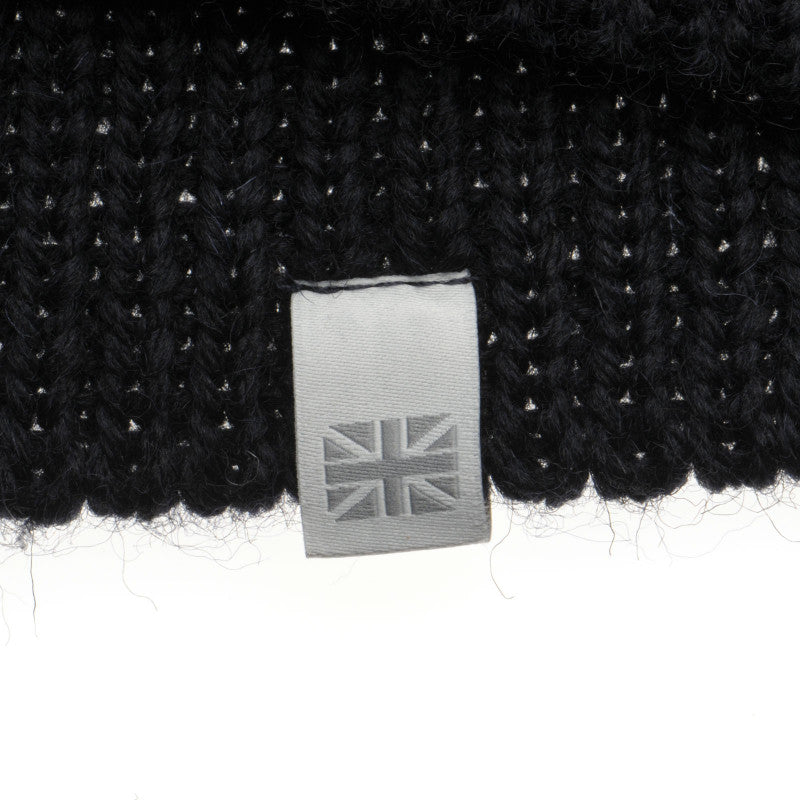 Product image for Herring Hudson Aran Jumper by Peregrine in navy