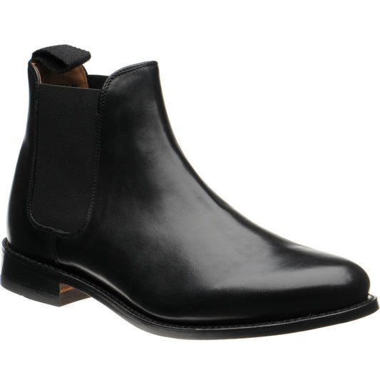 Product image for Herring Ipswich II in black waxy calf