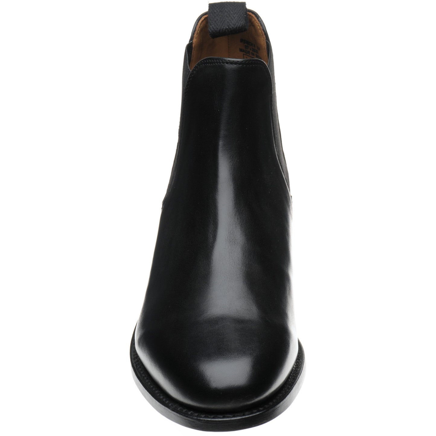 Product image for Herring Ipswich II in black waxy calf